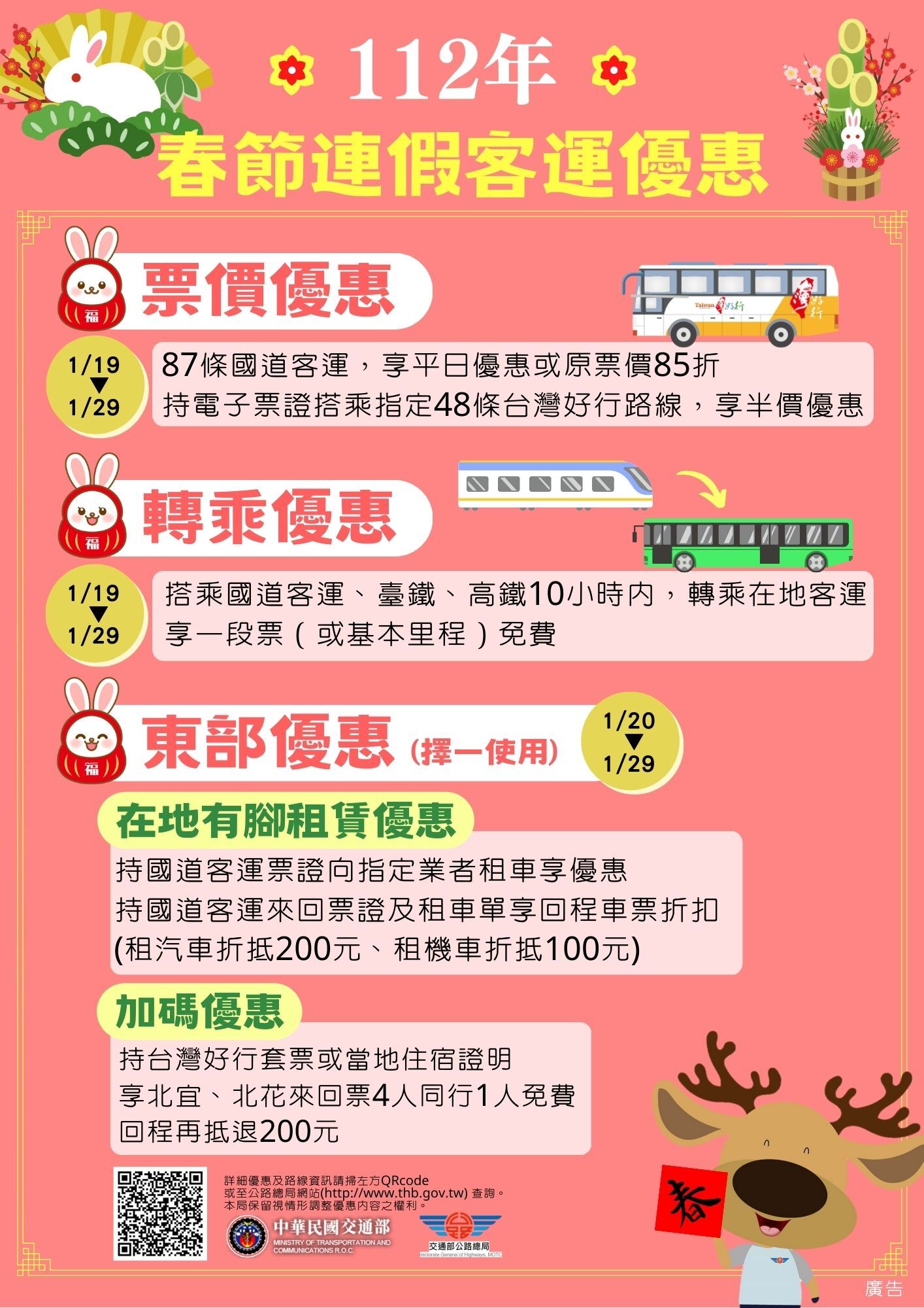 112年春節優惠
