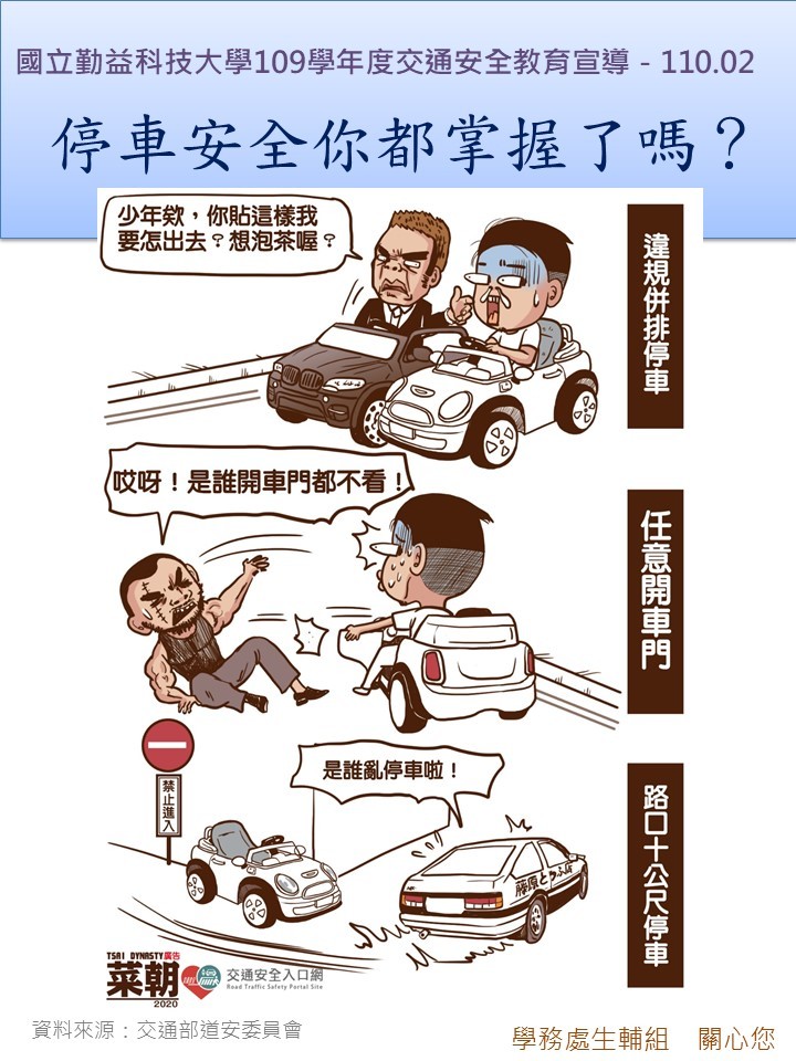 停車安全你都掌握了嗎