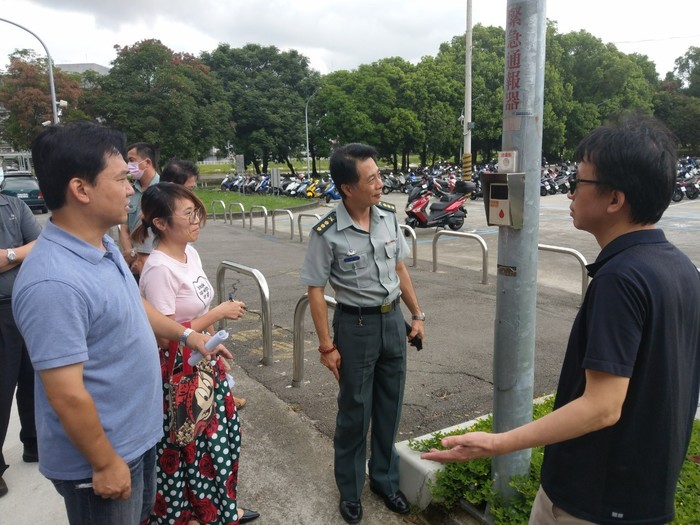 2019暑期校園安全巡視-停車場警鈴測試圖片