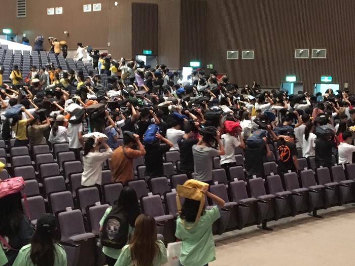 2019新生災防演練圖片