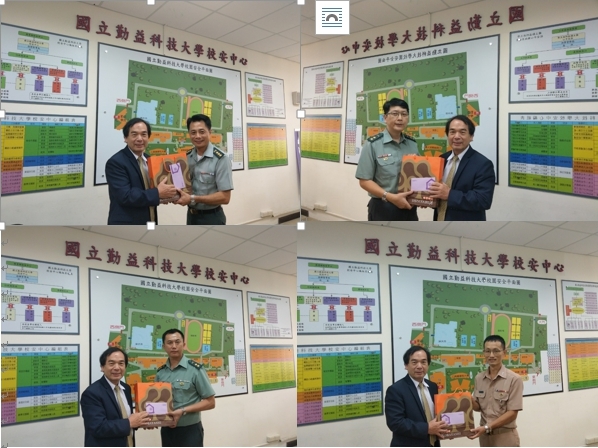 九三軍人節校長慰勉軍訓室同仁圖片