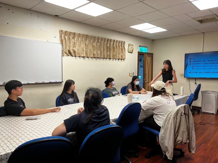 「大學生讀書與學習策略量表」團體測驗活動圖片